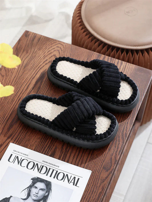 Pantofole Casa Open-Toe Cinturino