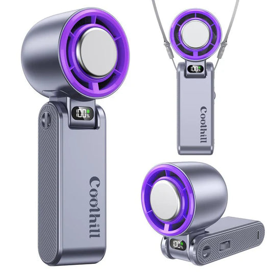 Mini Ventilatore Ricaricabile Pieghevole 3600mAh
